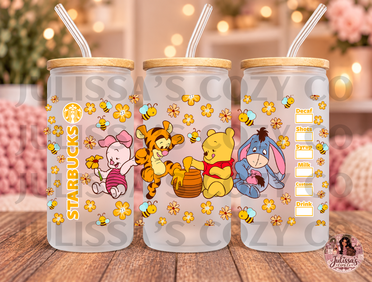 star pooh and friends wrap