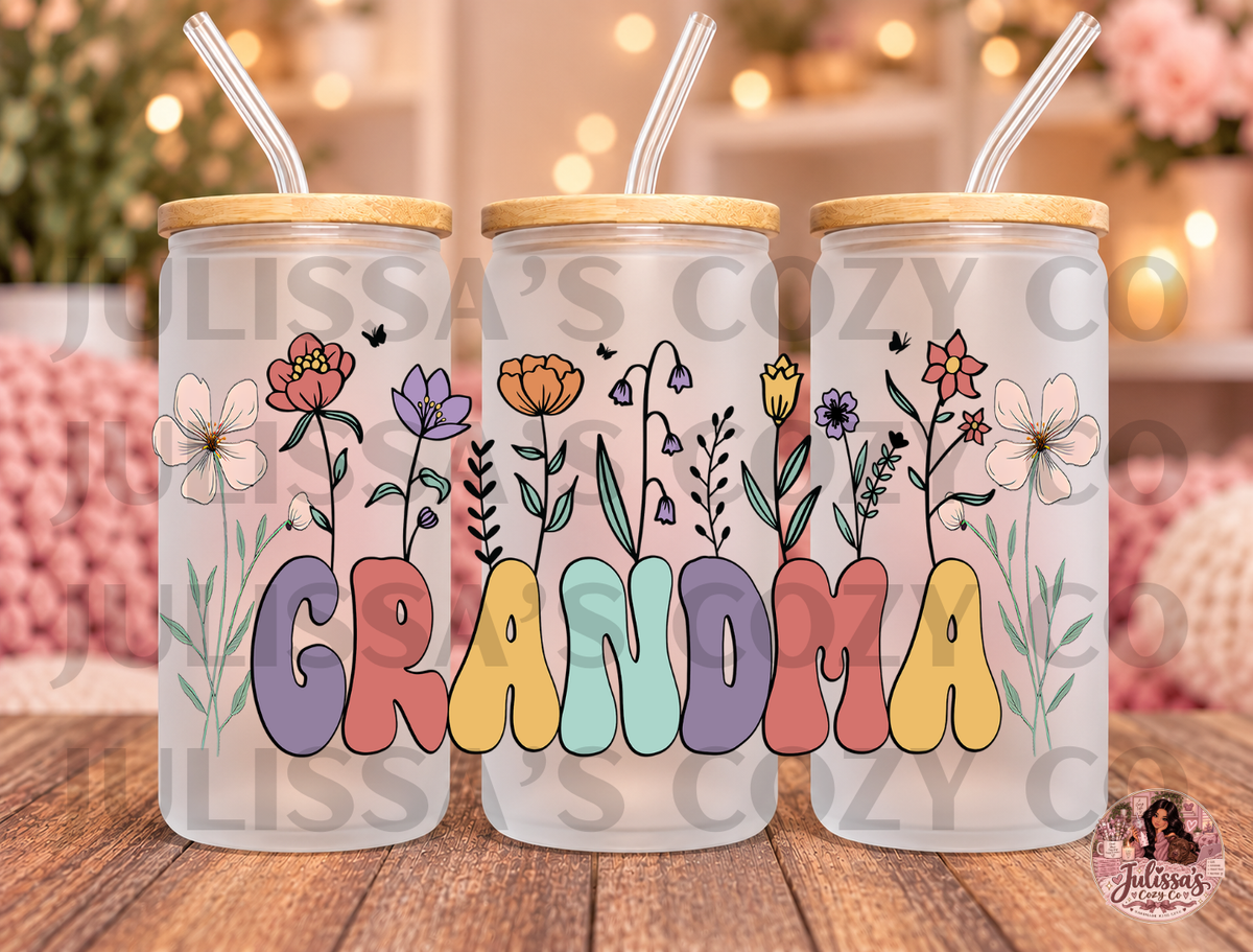 grandma flower wrap