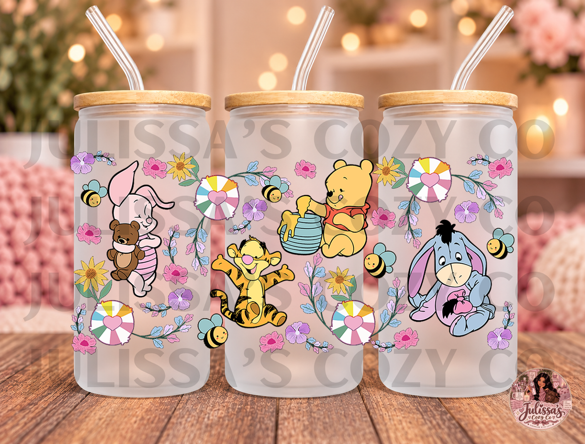 summer pooh and friends wrap