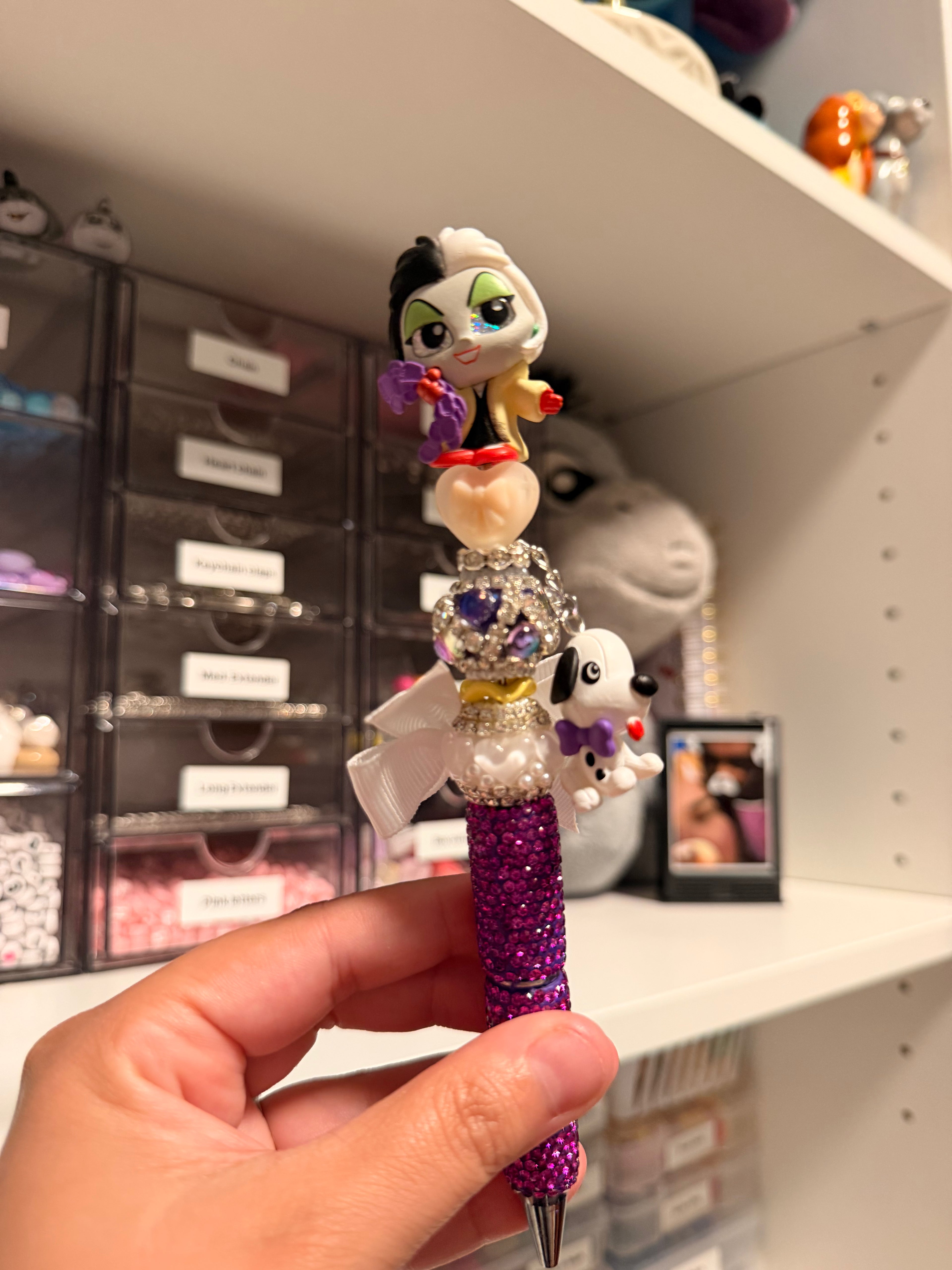 cruella bling pen