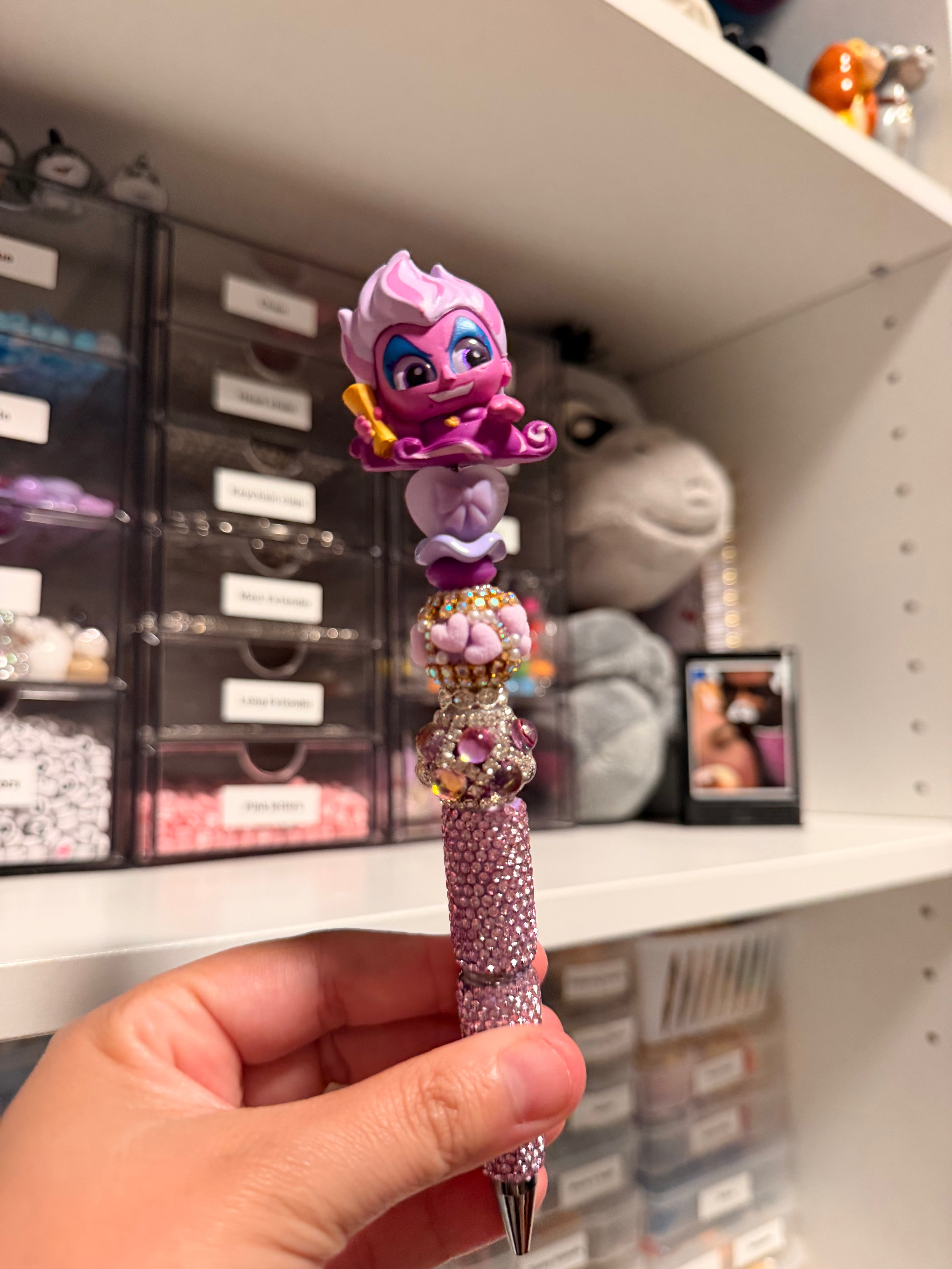 neon ursula bling pen
