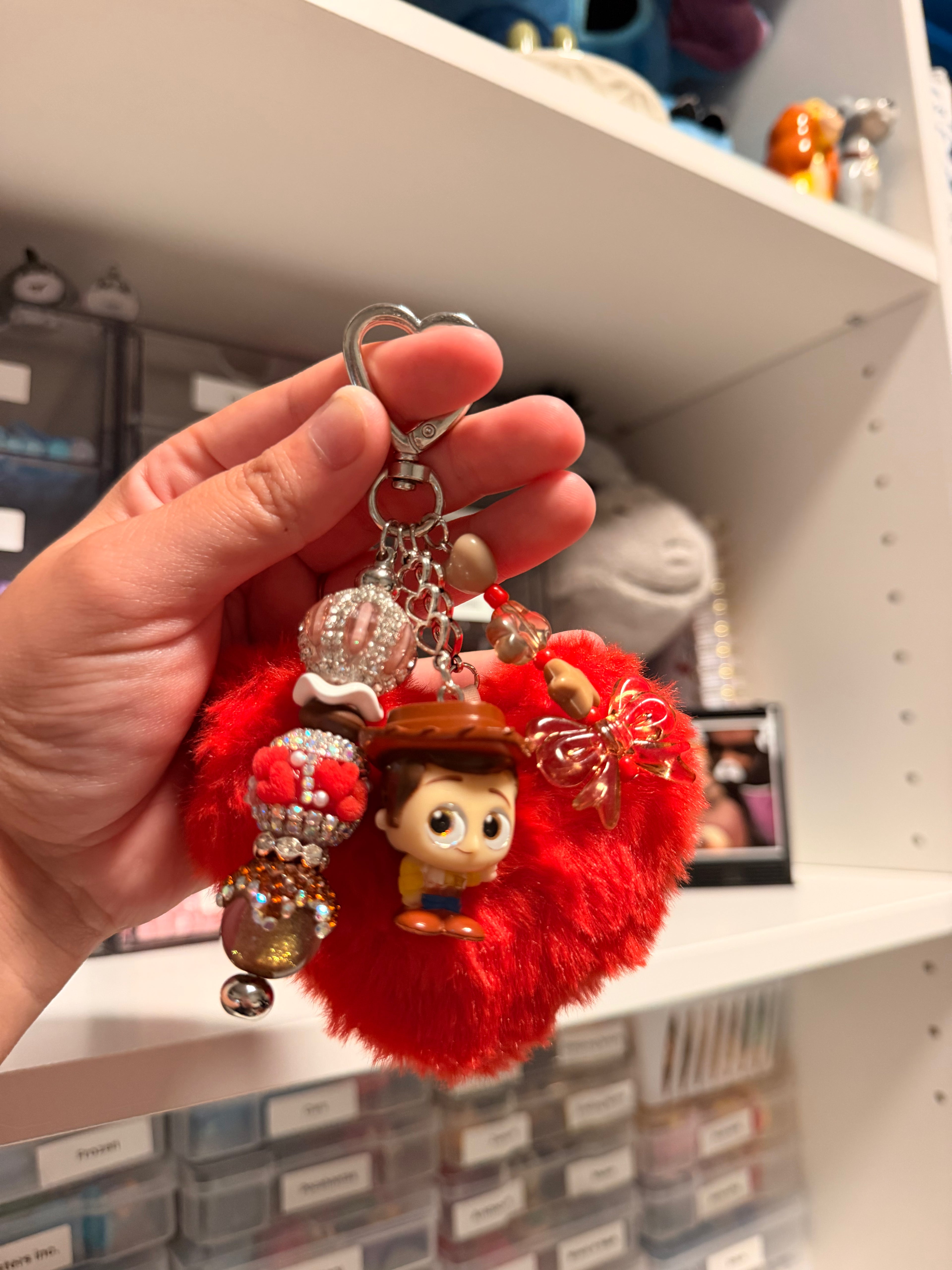 woody keychain