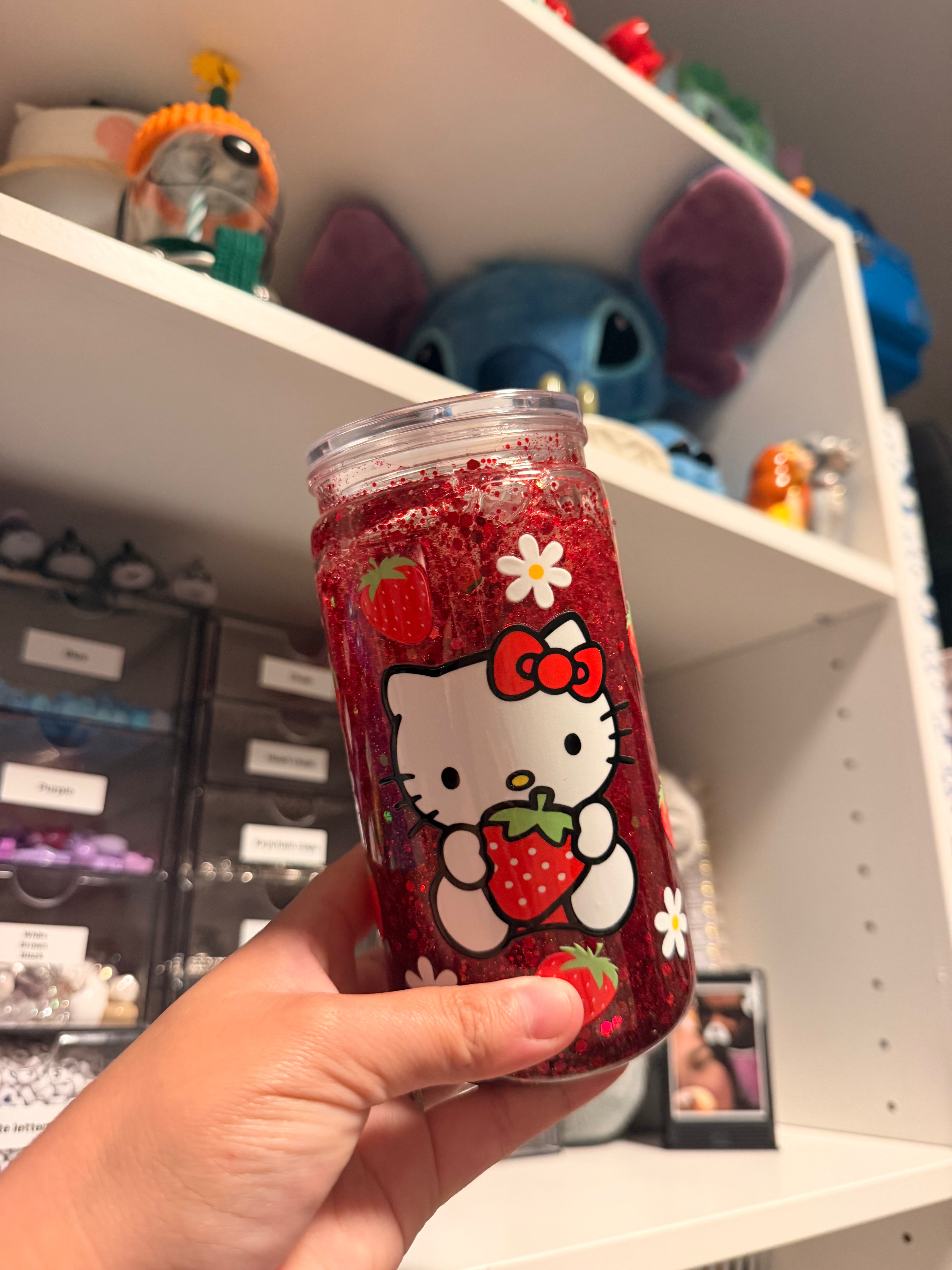 HK 16oz snowglobe cup