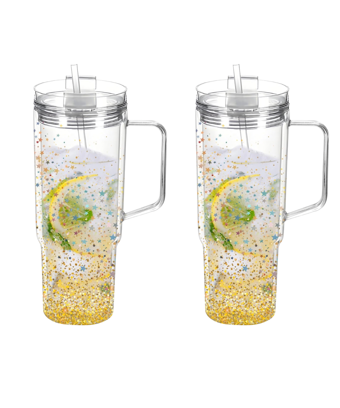 40oz snowglobe cup