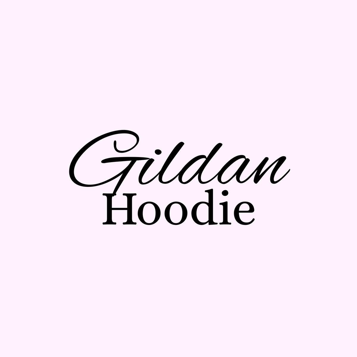 gildan hoodie